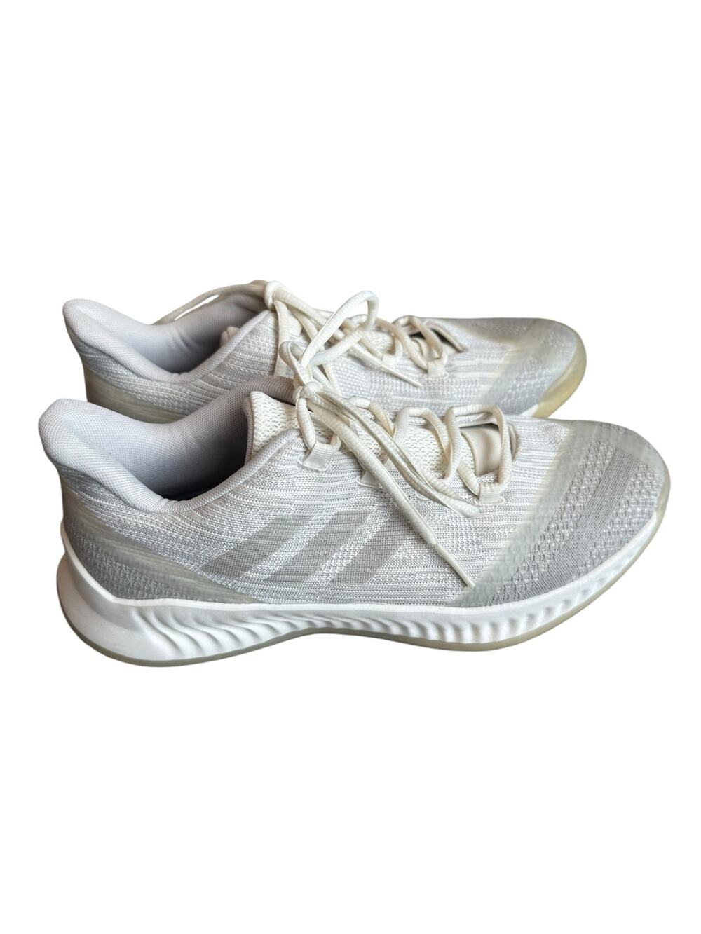 Adidas Harden B/E 2 White Basketball Sneakers Size 7.5 Men’s / 9 Women’s